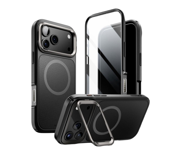 Supcase Iblsn Ares Flip Mag Magsafe do Iphone 17 Pro Black - 1359968 - zdjęcie